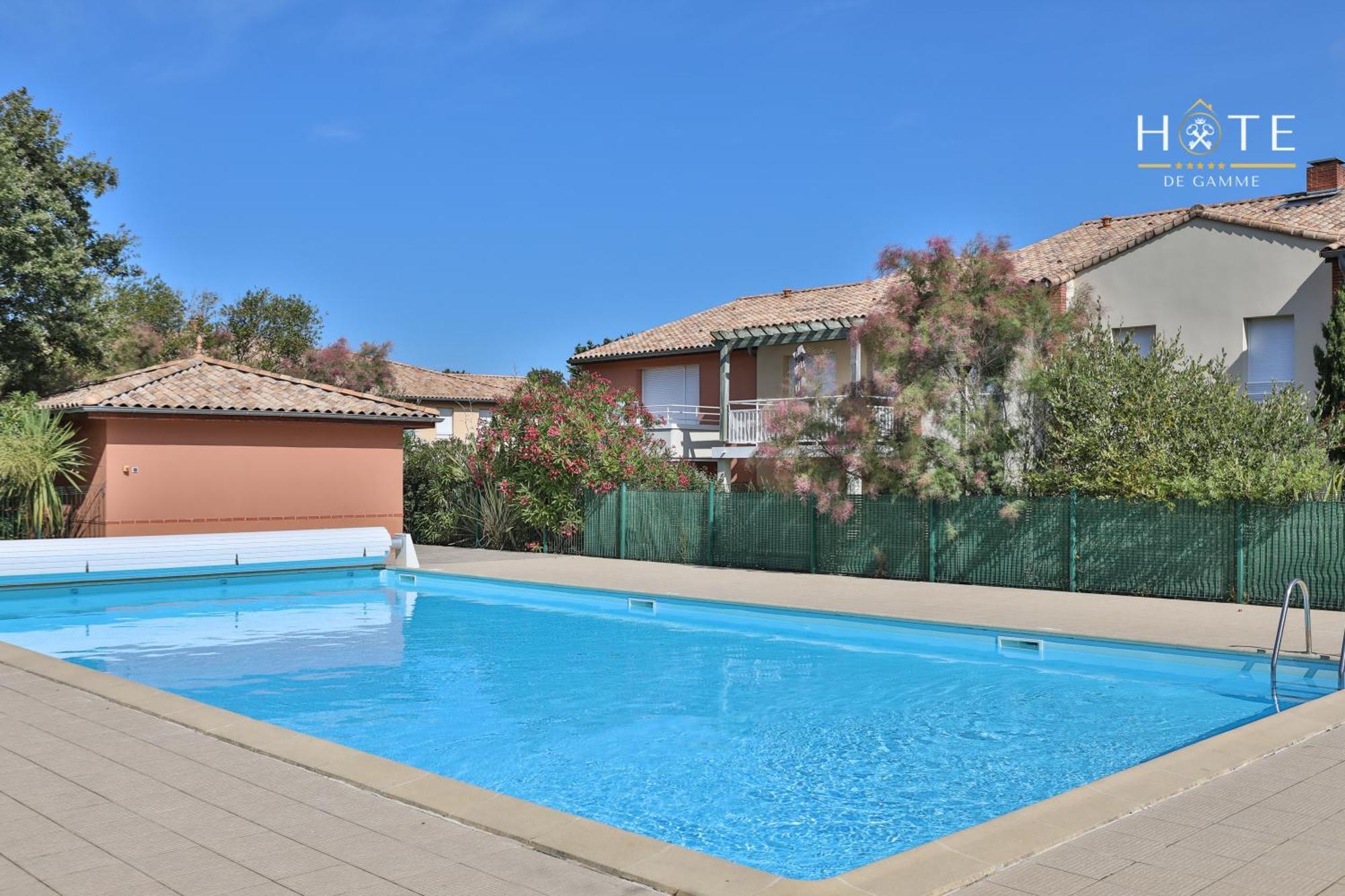 Residence Les Dunes- Appartement Avec Piscine レ・サ​​ーブル・ドロンヌ エクステリア 写真